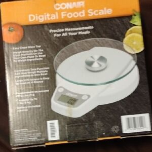 Conair Easy Clean Glass Top Scale